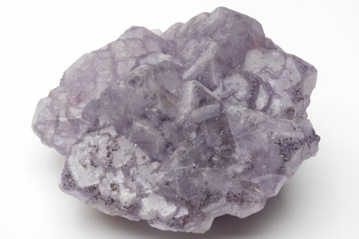Purple Cubic Fluorite Crystal Cluster - Morocco #213148